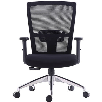 Poltrona da lavoro a maglia PU 3 per dorso medio e dorso alto Sala conferenze Poltrona da ufficio girevole