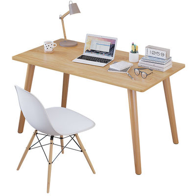 Mobili da ufficio in legno semplice computer portatile tavolo scrivania e sedia set per la stanza di studio delle ragazze