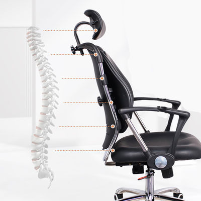 Poltrona ergonomica in cuoio PU con design moderno e assistenza post-vendita di 3 anni