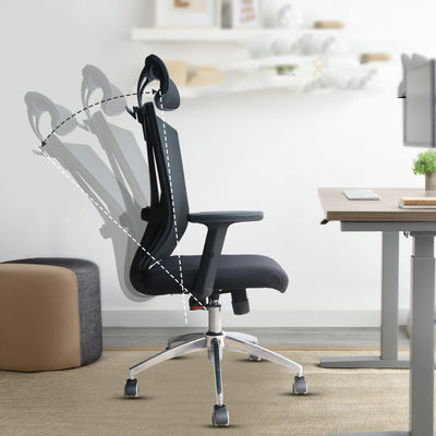 Sedia a maglia regolabile per poggiatesta per mobili da ufficio moderni e comfort ergonomico