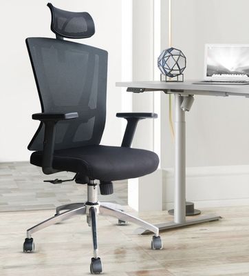 Sedile a maglia regolabile per poggiatesta in tessuto sedile ergonomica multifunzionale a schiena alta
