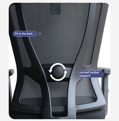 Sedile a maglia regolabile per poggiatesta in tessuto sedile ergonomica multifunzionale a schiena alta