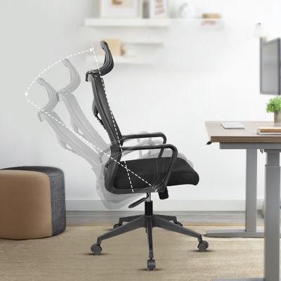 OEM ODM Comodo Metal Foot Mesh Chair per computer sedentari e conferenze