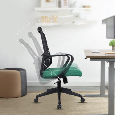 Modernizzare il tuo spazio di lavoro Comfort Grande salotto girevole con braccioli e gambe di metallo da sollevamento