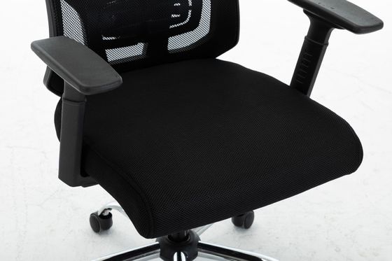 Sedia di ufficio girevole con design ergonomico e supporto posteriore regolabile