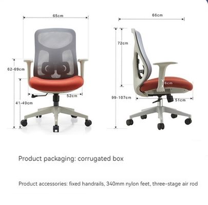 Sedia ergonomica moderna e funzionale per uffici