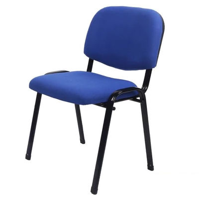 Sedia per impiegati di ufficio Sedia di formazione in tessuto blu con lavagna