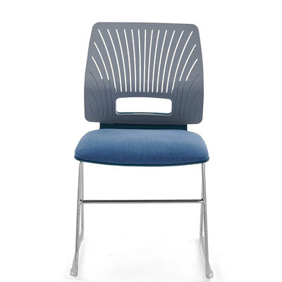 Moderno Disegno Porosità Fissato Armrest Conferenza Reception Chair per Home Office Comfort