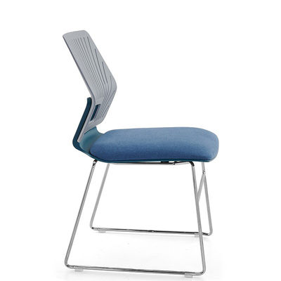 Moderno Disegno Porosità Fissato Armrest Conferenza Reception Chair per Home Office Comfort