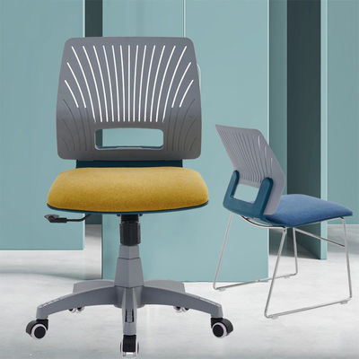 Moderno Disegno Porosità Fissato Armrest Conferenza Reception Chair per Home Office Comfort