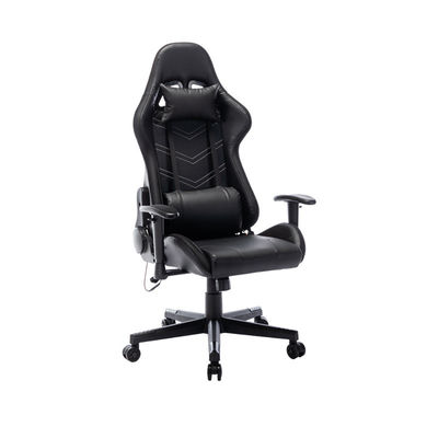 Sedile ergonomico per PC con posizioni di reclinazione regolabili e sedile per giochi in pelle imitata