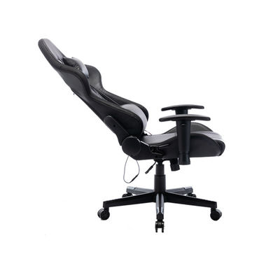 Sedile ergonomico per PC con posizioni di reclinazione regolabili e sedile per giochi in pelle imitata