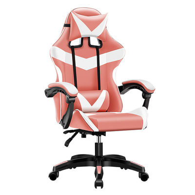 ISO9001/ISO14001 Chair di gioco nero certificato con casse di nylon in PU da 60 mm approvate da BIFMA
