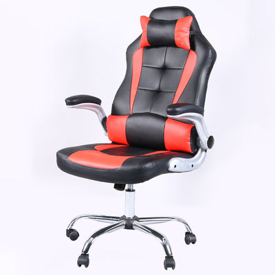 Sedia da gioco in stile contemporaneo con poggiatesta e braccioli regolabili Bianco