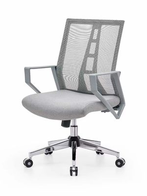 Sedia da ufficio a maglia blu girevole regolabile per design moderno e posti a sedere confortevoli