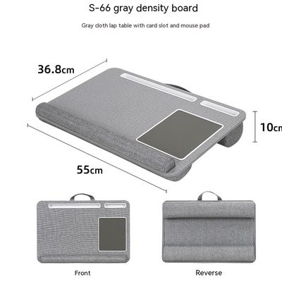 Tavolo da lavoro per laptop imbottito e tavolo da gioco telaio regolabile 1100-1800 mm per ufficio domestico