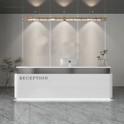 Semplicità Stylistic Stainless Steel Cashier Desk per salone di bellezza Clothing Store 10