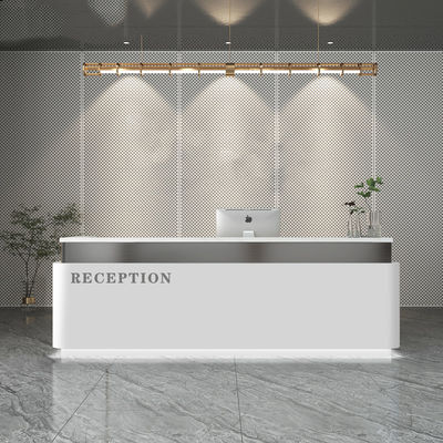 Semplicità Stylistic Stainless Steel Cashier Desk per salone di bellezza Clothing Store 10