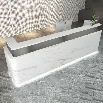 Semplicità Stylistic Stainless Steel Cashier Desk per salone di bellezza Clothing Store 10