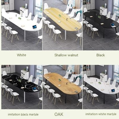 Moderno design ufficio tavolo lungo per tavolo riunioni combinazione all'interno OEM e ODM