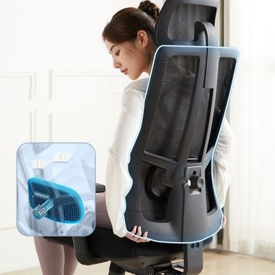Modern Office Furniture Manager Tavolo esecutivo e sedia da ufficio a maglia ergonomica