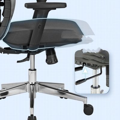 Modern Office Furniture Manager Tavolo esecutivo e sedia da ufficio a maglia ergonomica