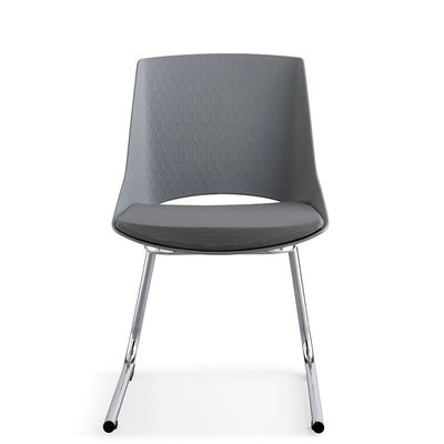 OEM ODM Office Sleigh Leg Modern Design Sedie di centro di addestramento impilabili con 0.33CBM