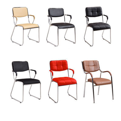 Poltrona per ufficio per la confezione della posta Poltrona per ufficio moderna ergonomica a maglia reclinante Executive PU in pelle PC