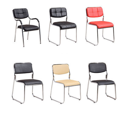 Poltrona per ufficio per la confezione della posta Poltrona per ufficio moderna ergonomica a maglia reclinante Executive PU in pelle PC