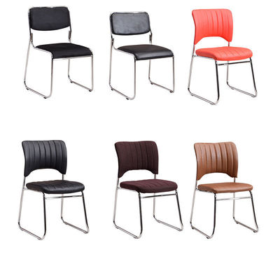 Poltrona per ufficio per la confezione della posta Poltrona per ufficio moderna ergonomica a maglia reclinante Executive PU in pelle PC