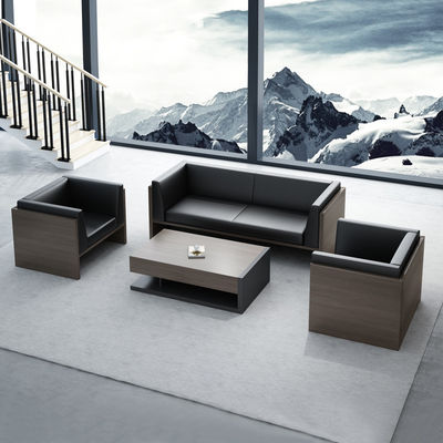 OEM 1 2 3 posti Divano di design in legno set di mobili per uffici moderni di lusso