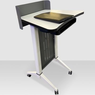 Eco-friendly Modern Design Mobile Classroom Lectern Stand per il discorso della chiesa Podium