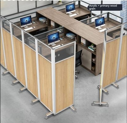 Sala conferenze personalizzabile Pareti divisorie pieghevoli in legno mobile e insonorizzabili