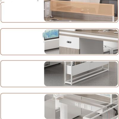 Personal Desktop Computer Table ufficio multifunzionale scrivania e sedia per 4-6 persone