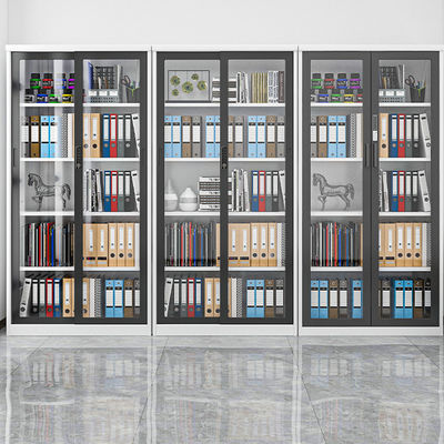Arredamento Commerciale Moderno Boss Gabinetto Ufficio Libreria di combinazione di file in legno