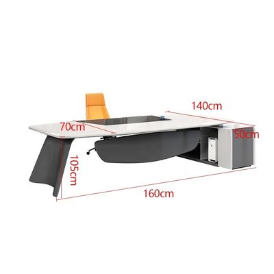 Mall Light Luxury Baking Lacca Boss Presidente Tavolo Ufficio Arredamento Ufficio