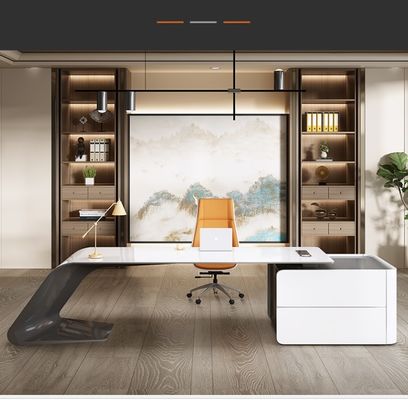 ISO9001/ISO14001 Certificato MDF Vernice da forno Tavola di lavoro Direttore