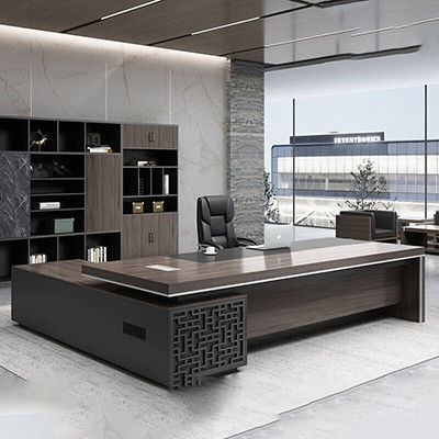 Stile Boss Desk Manager Combinazione di scrivania e sedia per mobili commerciali