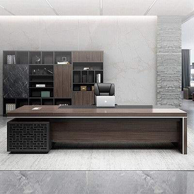 Stile Boss Desk Manager Combinazione di scrivania e sedia per mobili commerciali