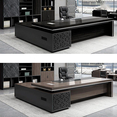 Stile Boss Desk Manager Combinazione di scrivania e sedia per mobili commerciali
