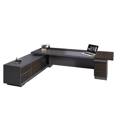 Scuola MDF Luxury Executive Office Desk Set per Arredamento Commerciale