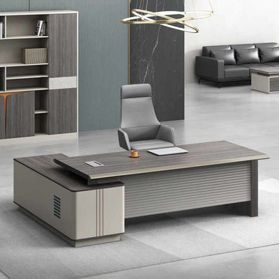 LAVORO PROCESSO LEGNO GRAININHINCLINED TABLE EDGE scrivania esecutiva per ufficio moderno