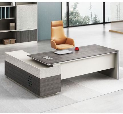 LAVORO PROCESSO LEGNO GRAININHINCLINED TABLE EDGE scrivania esecutiva per ufficio moderno