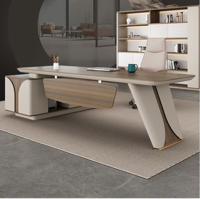 Ultimo design moderno Altezza regolabile in forma di L scrivania per giochi e lavoro in ufficio