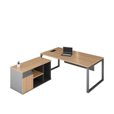 Un contenitore a forma di L per la casa ufficio esecutivo scrivania OEM