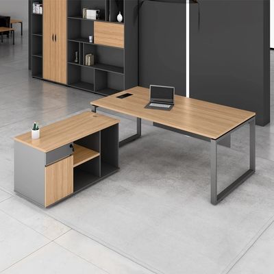 Un contenitore a forma di L per la casa ufficio esecutivo scrivania OEM