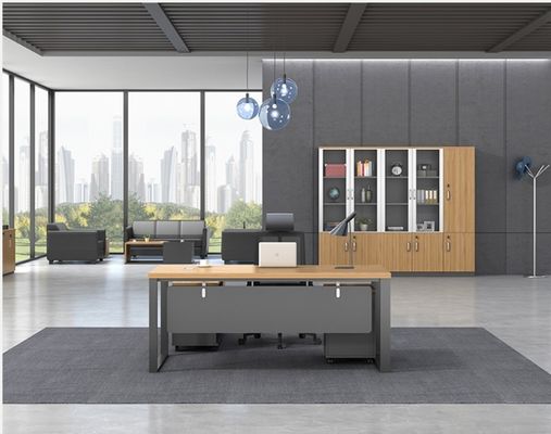 Un contenitore a forma di L per la casa ufficio esecutivo scrivania OEM