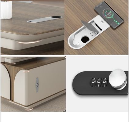 Melamina Superficie Boss scrivania per mobili personalizzati dimensione L Forma scrivania per computer moderna