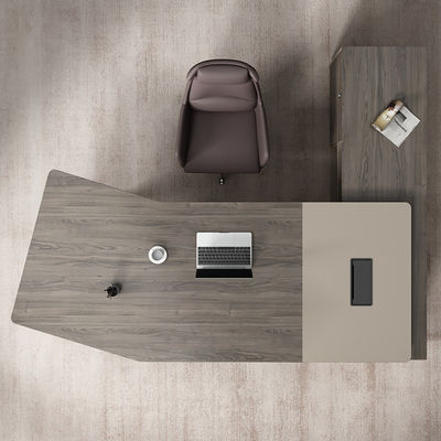 Mobili da ufficio confortevoli Scrivania da ufficio in legno con servizio di ordinazione mista