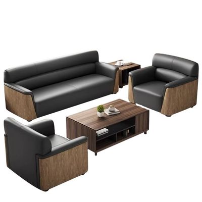 Divano da ufficio in cuoio Napa per spazi di lavoro moderni e confortevoli in Business Reception